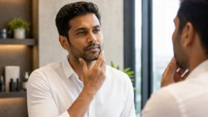 Guide to male aesthetic treatments in Bangalore — hair, skin, jawline and smile care for professional men