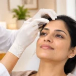 Botulinum toxin treatment for forehead lines, frown lines and crow's feet at Krity 360, Bangalore