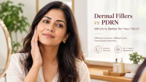 Dermal fillers vs PDRN comparison guide by Krity 360, Bangalore